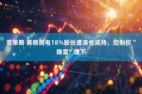 壹策略 赛微微电18%股份遭清仓减持，控制权“隐雷”埋下