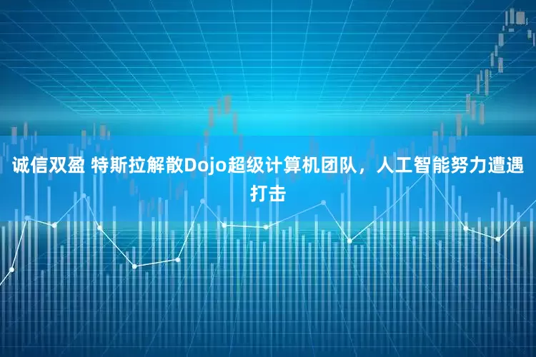 诚信双盈 特斯拉解散Dojo超级计算机团队，人工智能努力遭遇打击
